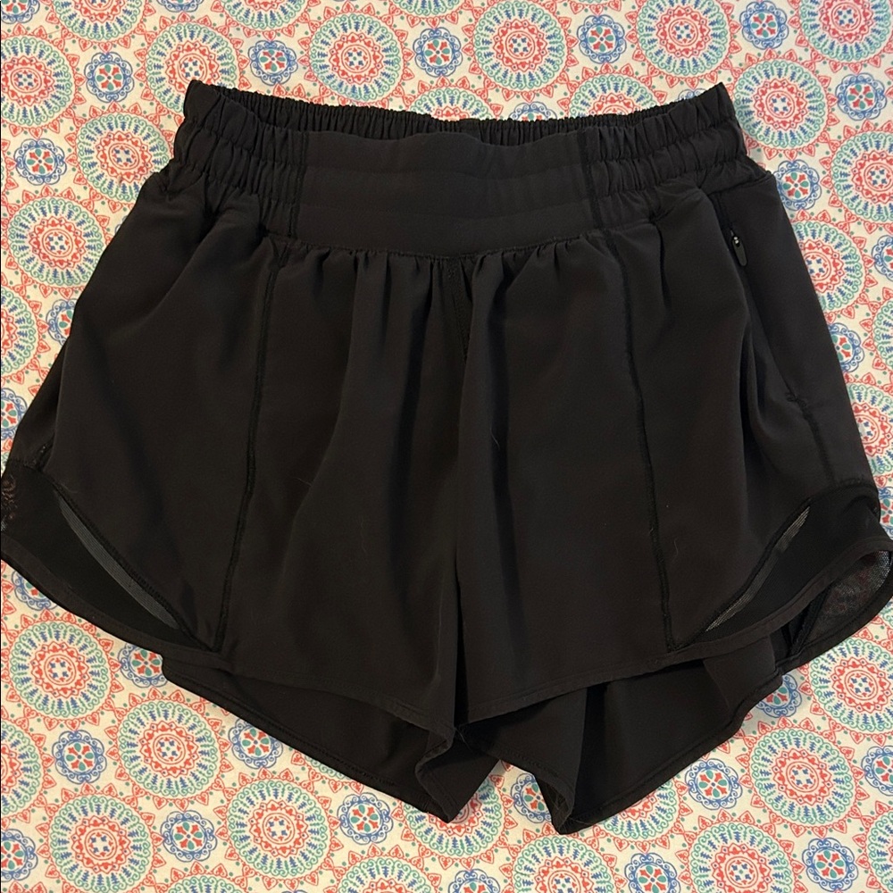 Black Hotty Hot Shorts